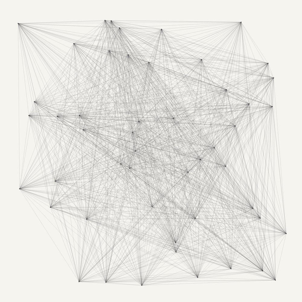 p5.js drawing of Wall Drawing #118