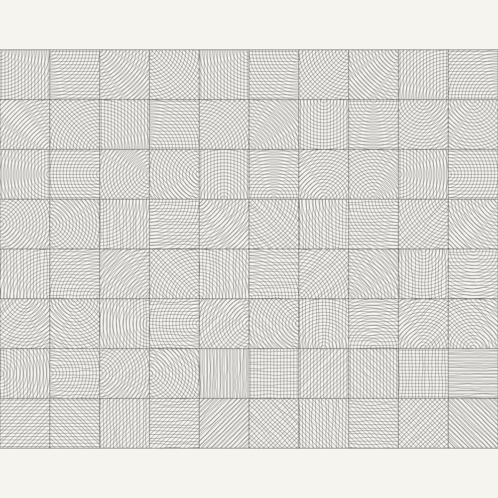 p5.js drawing of Wall Drawing #132