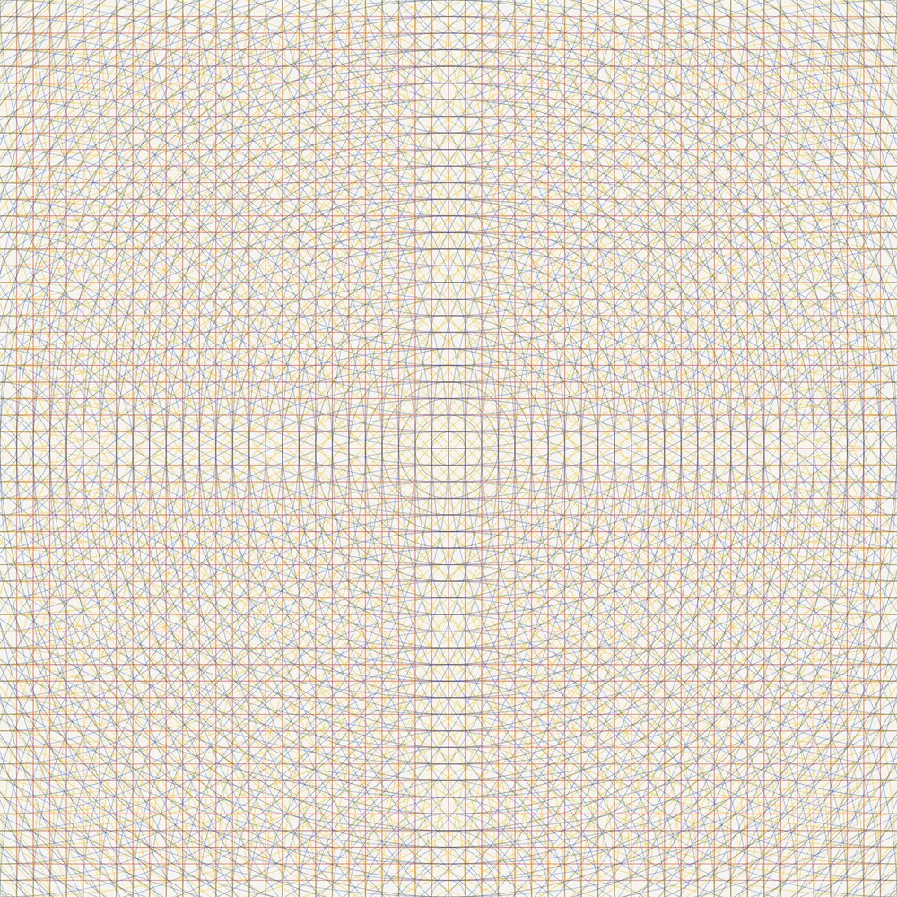 p5.js drawing of Wall Drawing #271