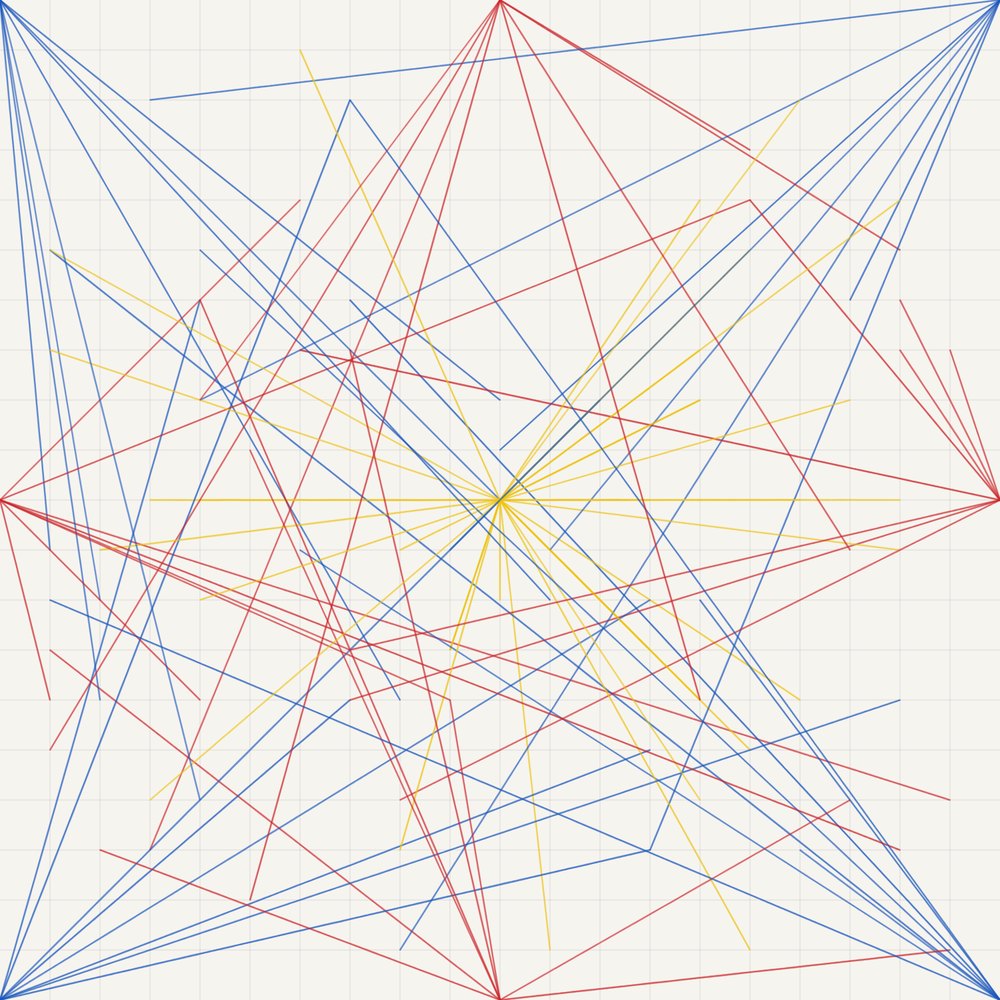 p5.js drawing of Wall Drawing #273
