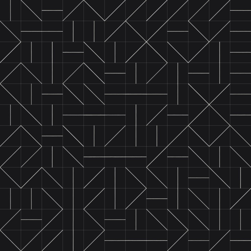 p5.js drawing of Wall Drawing #291