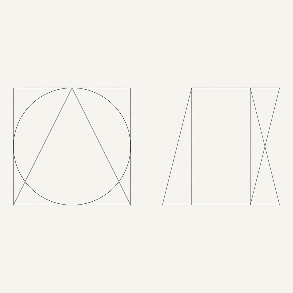 p5.js drawing of Wall Drawing #303